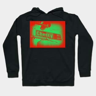 Cherry Avenue, Long Beach, CA Watermelon Cherry by Mistah Wilson Hoodie